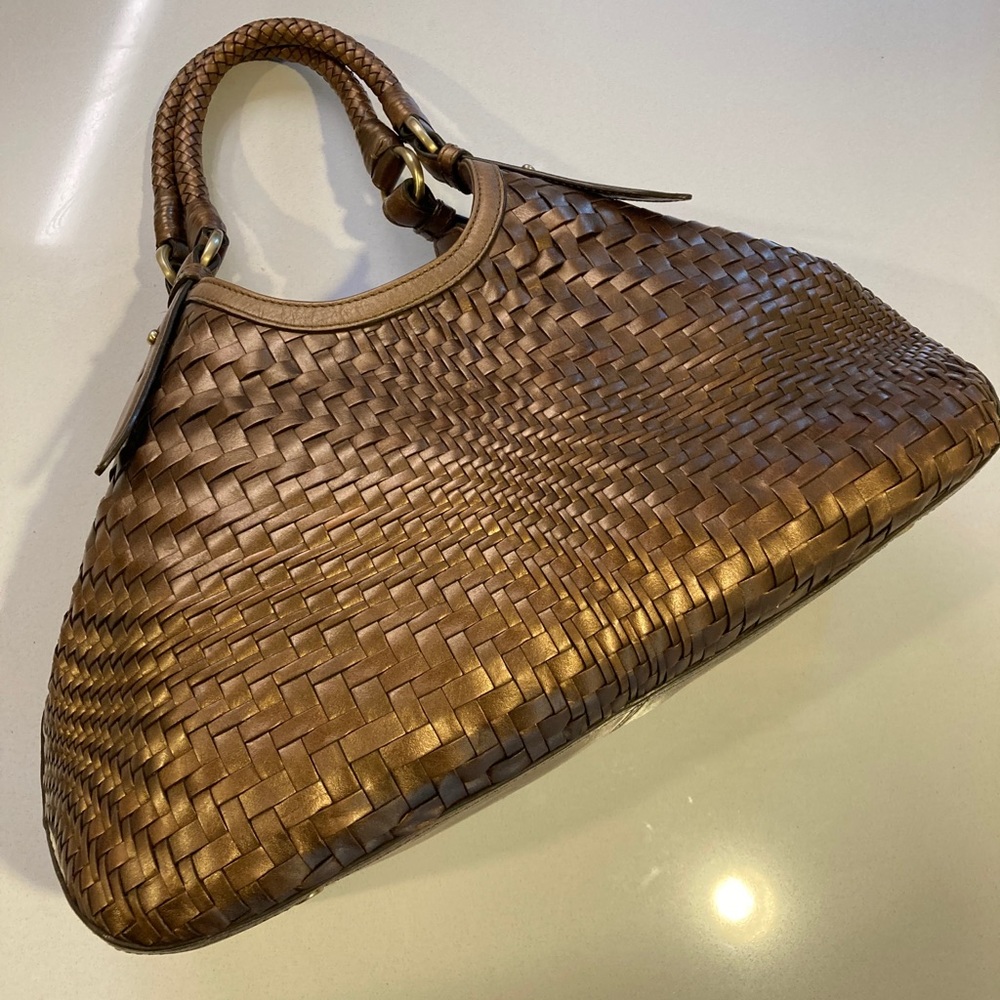 Cole Haan Genevieve Weave Large Triangle Tote